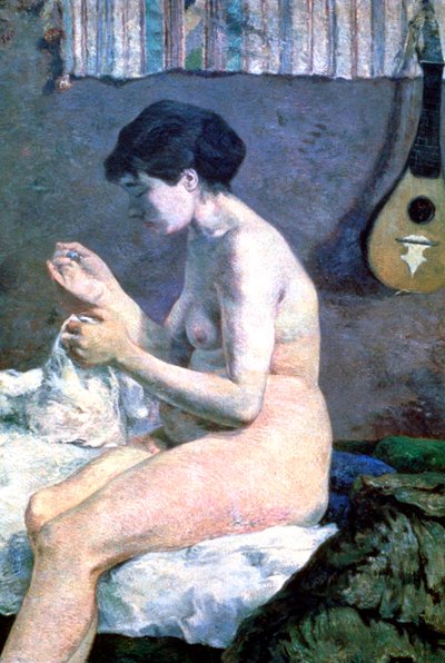 Study of a Nude, 1880 by Paul Gauguin