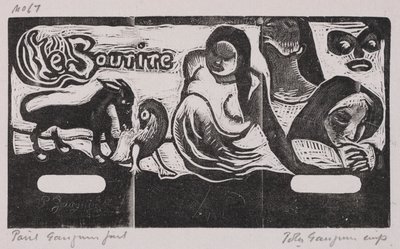 Tahitian Series: The Smile by Paul Gauguin