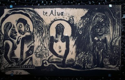 Te Atua (The Gods) by Paul Gauguin