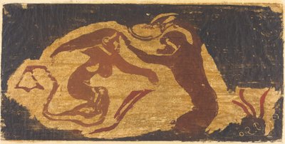 The Mermaid and the Monkey by Paul Gauguin