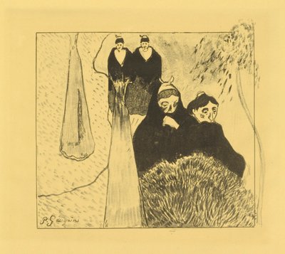 The Old Ladies of Arles by Paul Gauguin