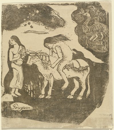 The Rape of Europa by Paul Gauguin
