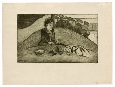 The Woman with Figs by Paul Gauguin