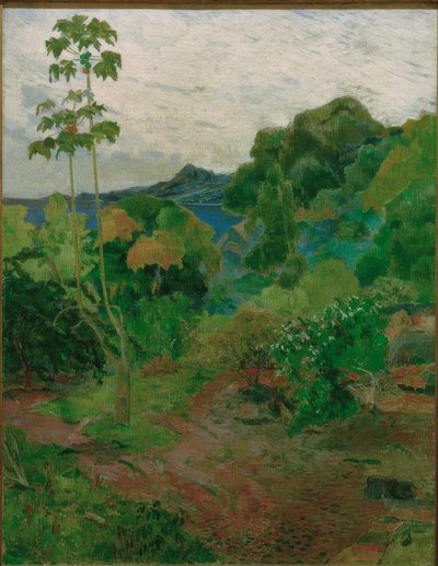 Tropical Landscape by Paul Gauguin