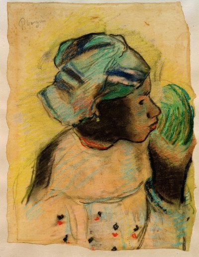 Head of a Woman, Martinique by Paul Gauguin