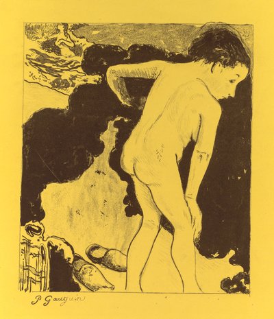 Volpini Suite: Breton Bathers, 1889 by Paul Gauguin