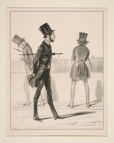 To the First Gentleman by Paul Gavarni