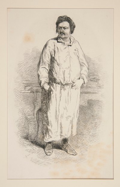 Balzac by Paul Gavarni
