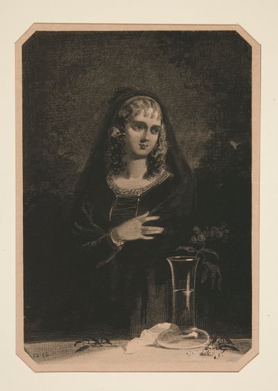 The Crystal Vase by Paul Gavarni