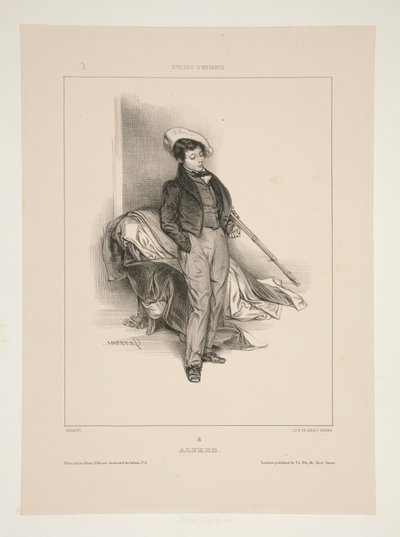 Alfred (Feydeau) by Paul Gavarni