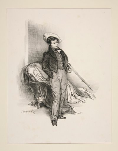 Alfred (Feydeau) by Paul Gavarni