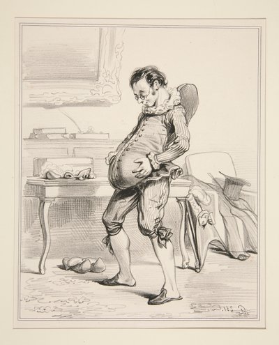 Bosse de la Gaite by Paul Gavarni