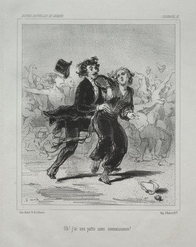 Carnival by Paul Gavarni