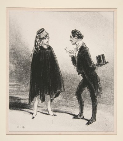 Comment, Sir, to the by Paul Gavarni