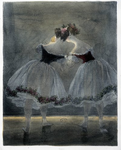 Dancers of Gavarni - 19th century by Paul Gavarni