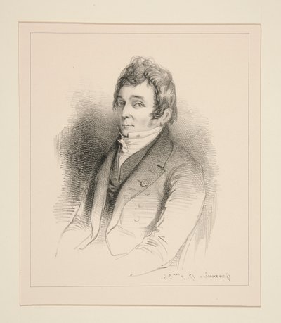 E. Dupaty by Paul Gavarni