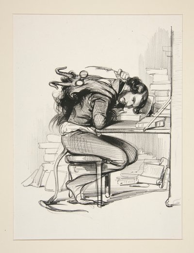Emile Forgues, Old-Nick by Paul Gavarni