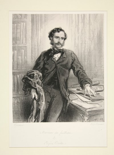 Eugene Cretet by Paul Gavarni