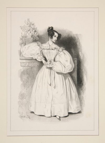 Eugenie Sauvage by Paul Gavarni