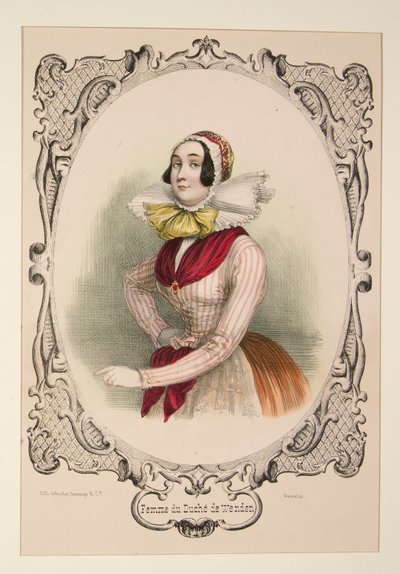 Woman of the Duchy of Wenden by Paul Gavarni
