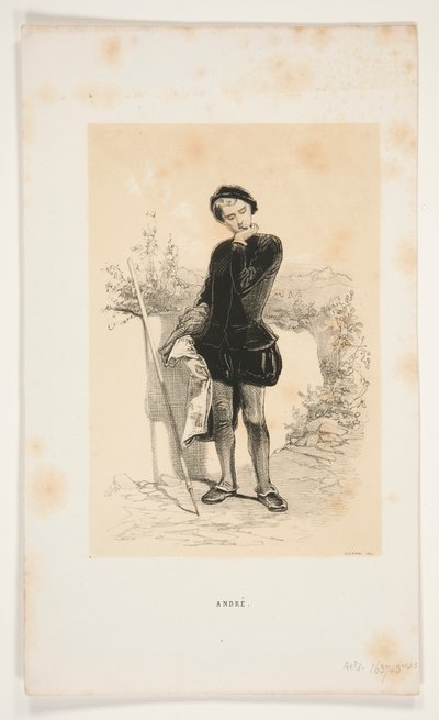 Henri IV as a Child by Paul Gavarni
