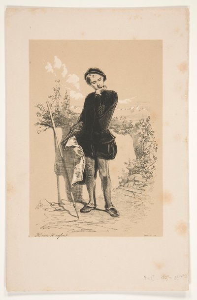 Henri IV as a Child by Paul Gavarni