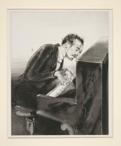 Melancholic Improvisations by Paul Gavarni