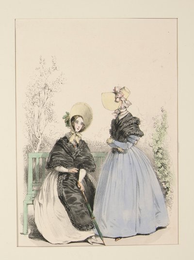 July 1837. Straw Hats by Paul Gavarni