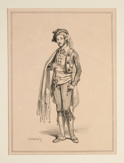 The Muleteer by Paul Gavarni