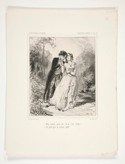 My Beloved by Paul Gavarni
