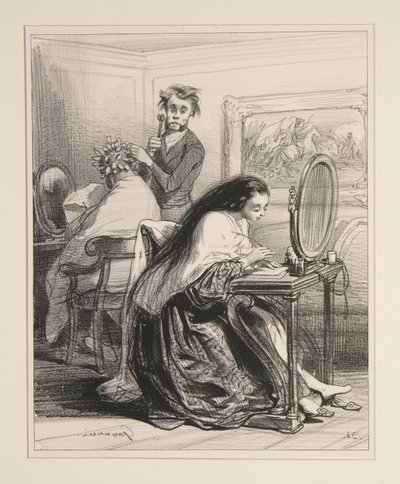 Monsieur the Sergeant Major by Paul Gavarni