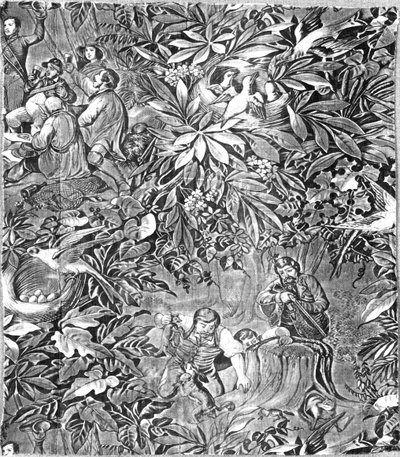 Panel (Furnishing Fabric) by Paul Gavarni