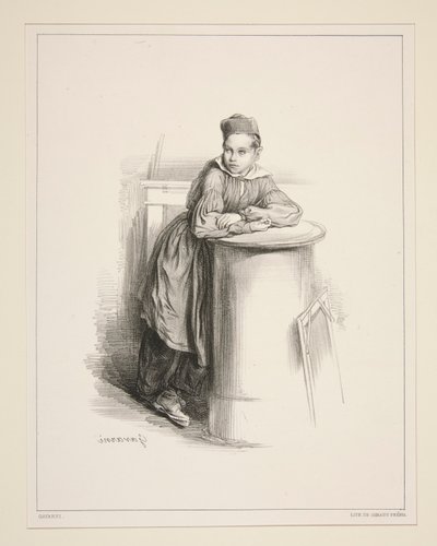 Pascal (Pierre Bry) by Paul Gavarni