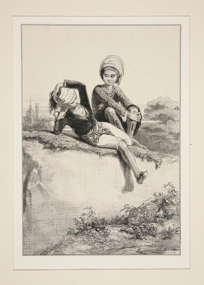 Timothy and Philemon by Paul Gavarni