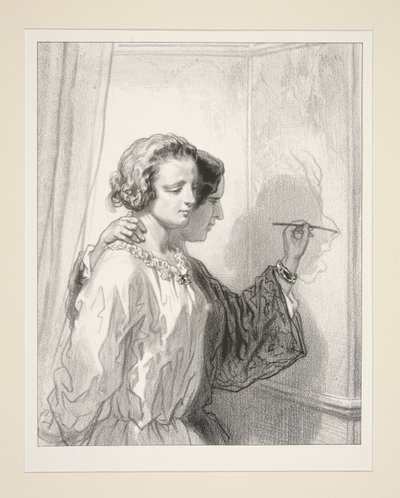 A Calumny by Paul Gavarni