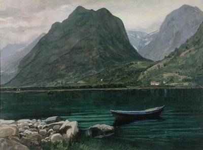 Norwegian Landscape by Paul Gerhard Rosen
