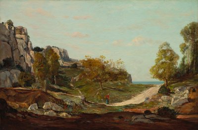 Landscape at Saint-André, Near Marseilles by Paul Guigou