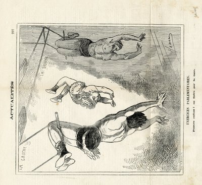 Illustration of Hadol (1835-1875) in Le Charivari by Paul Hadol