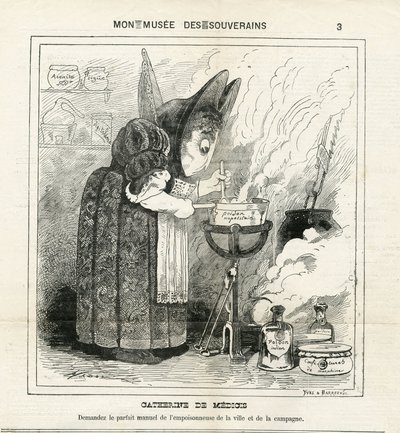 Illustration in The Charivari by Paul Hadol
