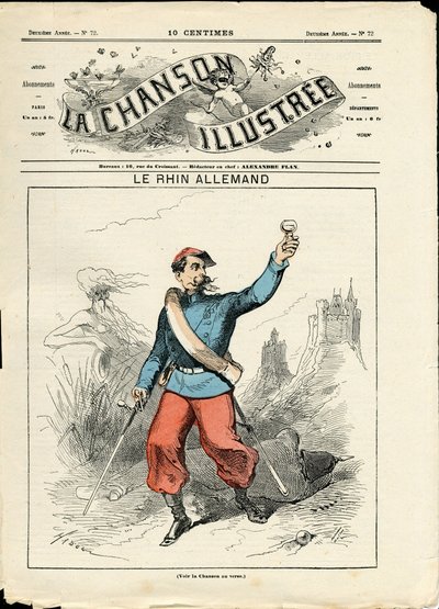 La Chanson illustree (magazine), number 72 by Paul Hadol