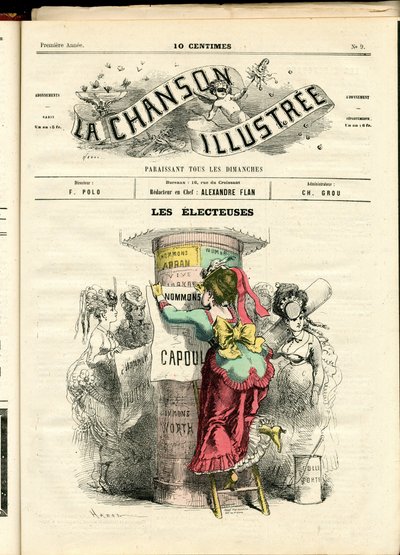 The Illustrated Song (magazine), number 9 by Paul Hadol