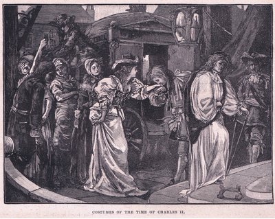 Costumes of the Time of Charles II by Paul Hardy