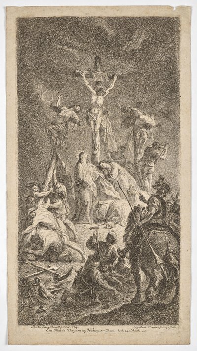 Crucifixion of Christ by Paul Haubenstricker