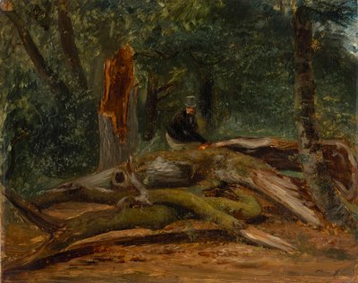 In the Forest of Villers-Cotterêts by Paul Huet
