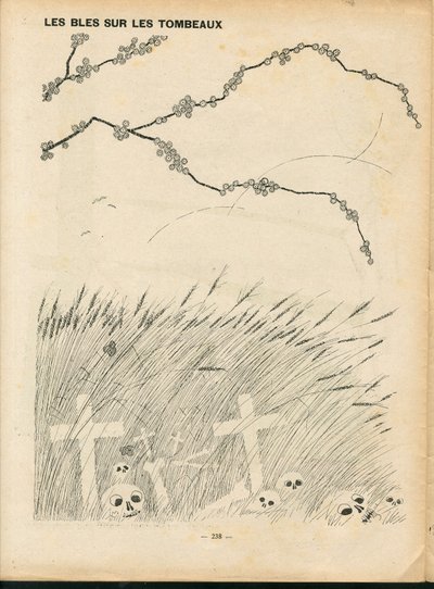 La Baionnette, Satirical in Black and White by Paul Iribe