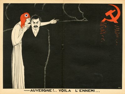 The Witness, Satirical in Colors by Paul Iribe