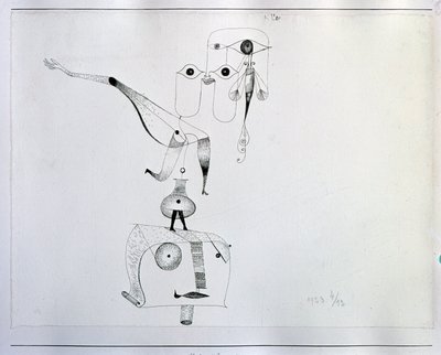 A Caprice of Balance by Paul Klee
