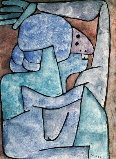 A Lady-Slanderer by Paul Klee