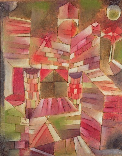 Architecture at the Window by Paul Klee