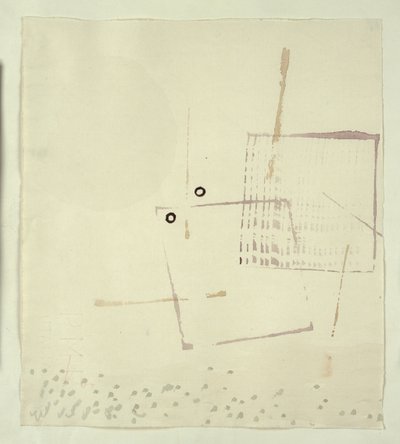 Also Here a Face by Paul Klee